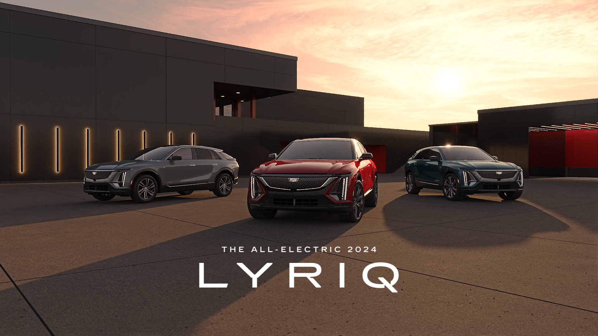 The all electric 2024 Cadillac LYRIQ