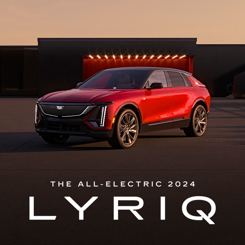 New cadillac store all electric